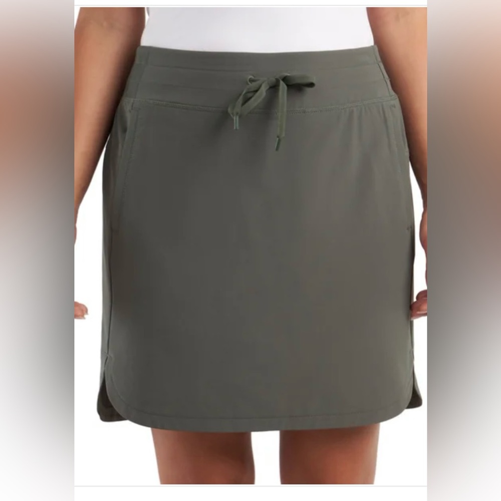 Kirkland Olive Green Drawstring Skirt Skort